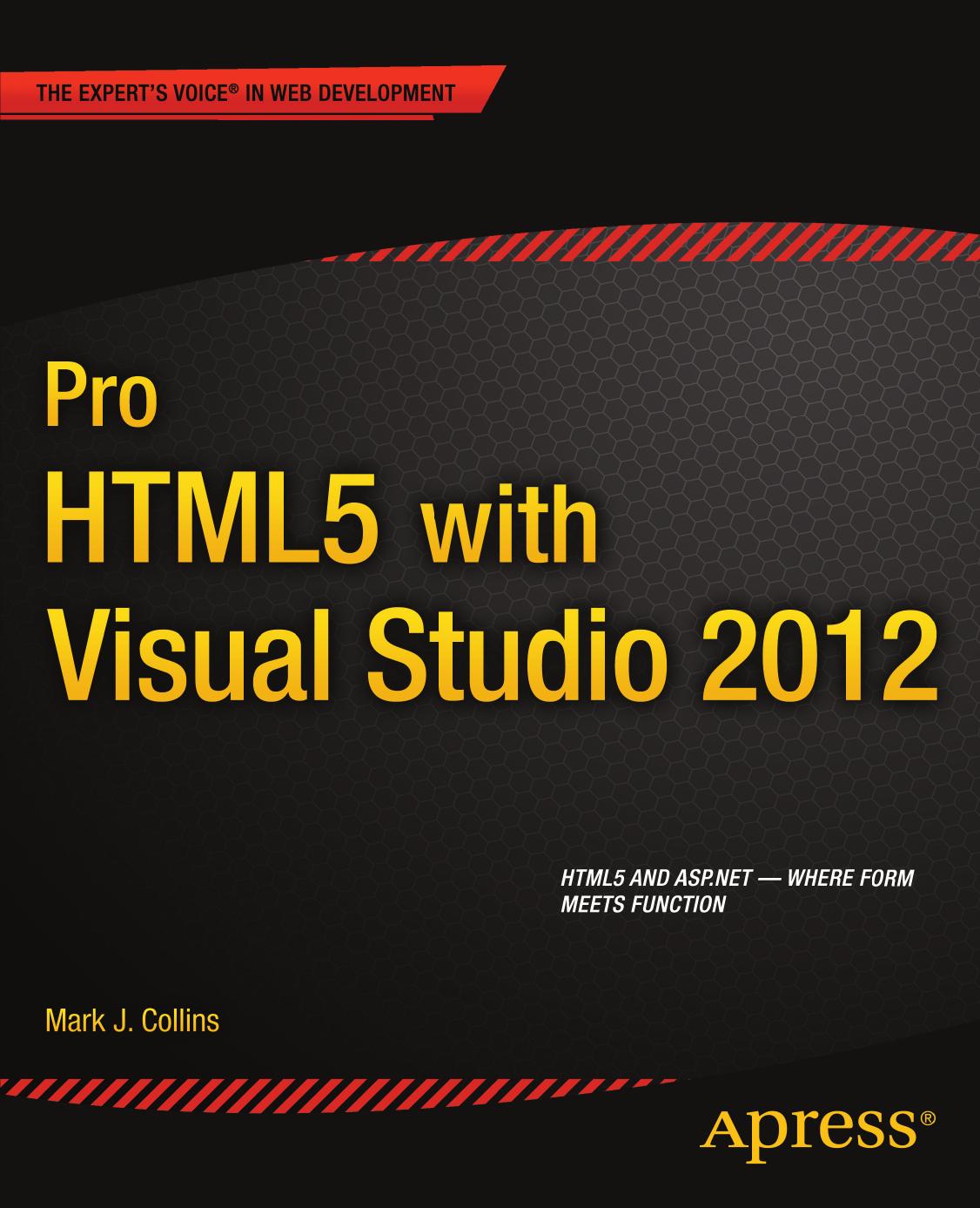 Pro HTML5 With Visual Studio 2012