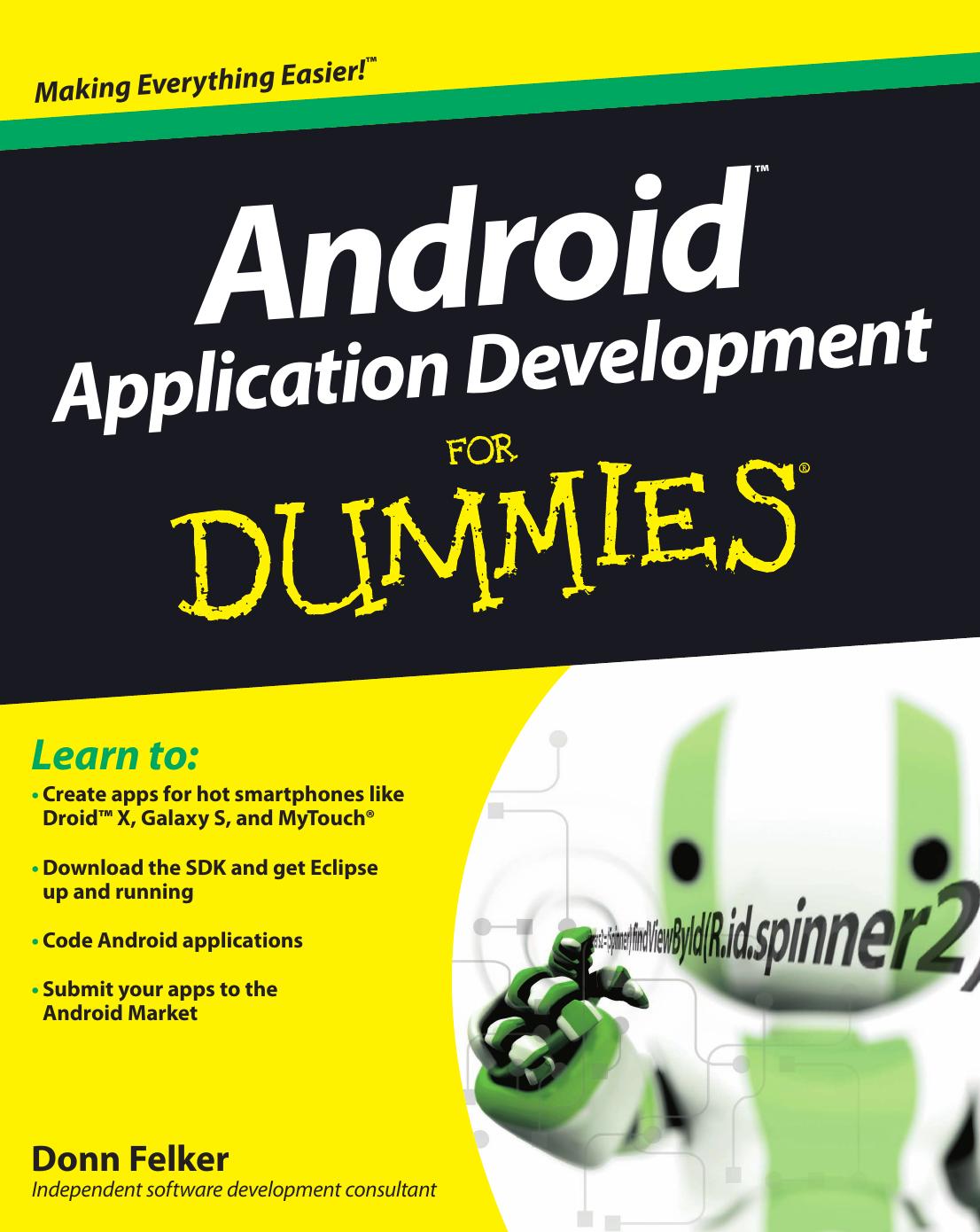 Android Application Development for Dummies